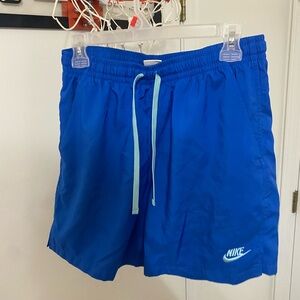Nike Royal Blue Sports Shorts